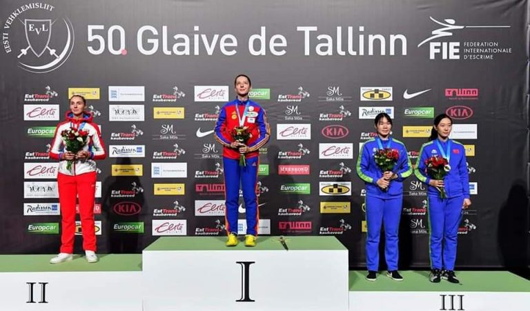 Ana María Popescu, oro en la Copa del Mundo de Tallinn